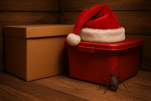 мравки в багажа